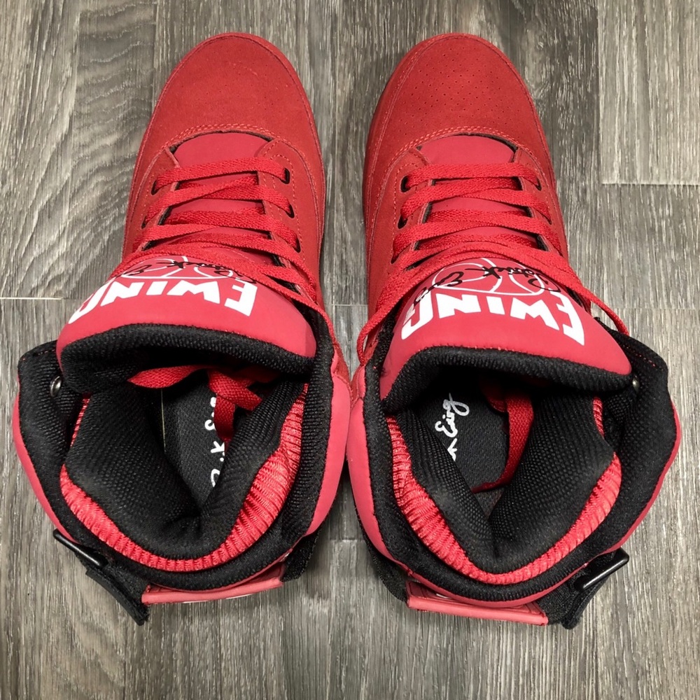 Ewing 33 Hi Red & Black OG VNDS With OG Box - Picture 11 of 16